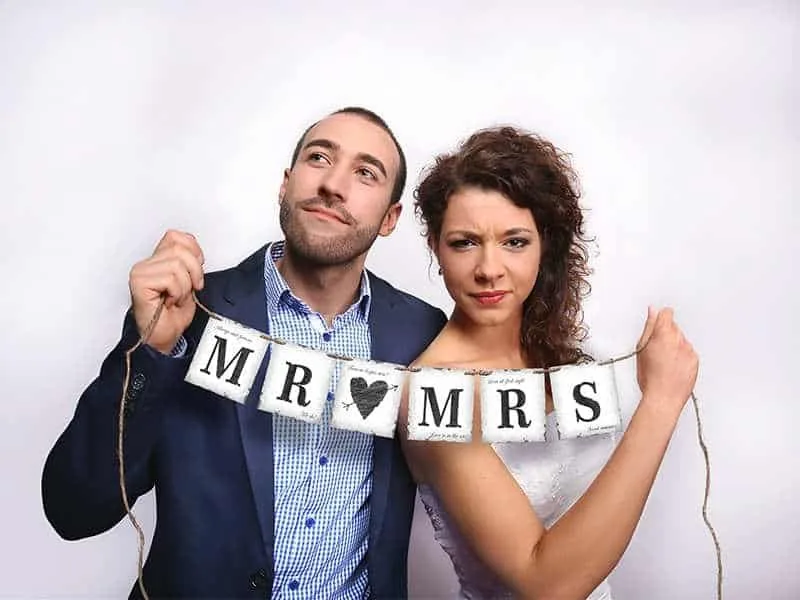 MR MRS - Banner - 77cm