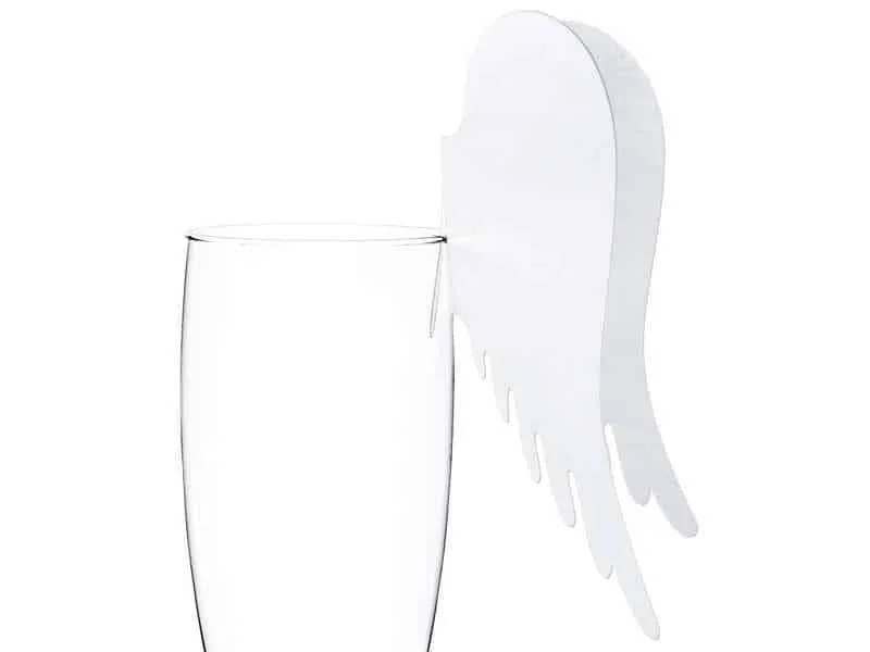 Papirdekorasjon - Vinger - 10 stk - miniatyrbilde