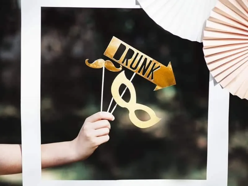 Fotoeffekter til Photobooth eller Utdrikningslag - miniatyrbilde