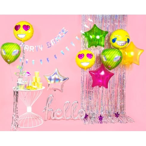 Stjerneballong - Folie - Rosa - 48cm | bilde 2