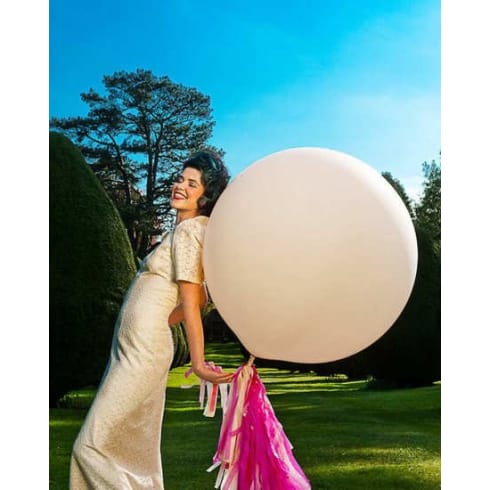 Megaballong - 1 Meter - Elfenbenhvit | bilde 2