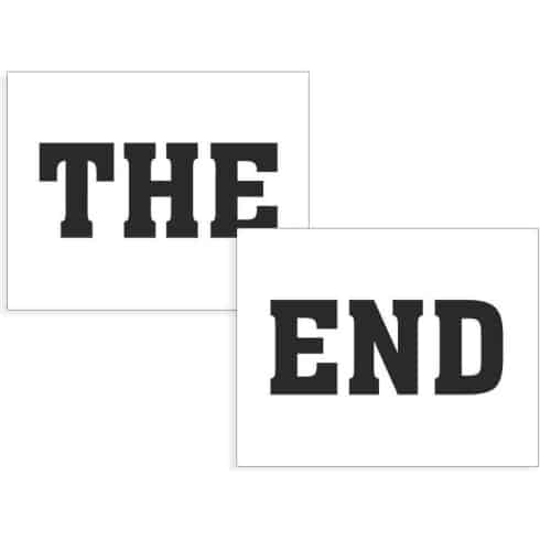 Stickers - THE END | bilde 2