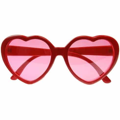 Morsomme Hjertebriller - Rød | bilde 3
