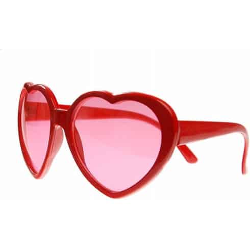 Morsomme Hjertebriller - Rød | bilde 2