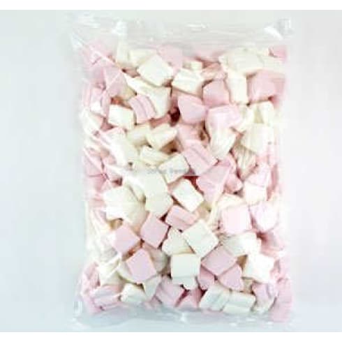 Marshmallows Hjerter - Rosa og Hvit - 1 kg | bilde 4