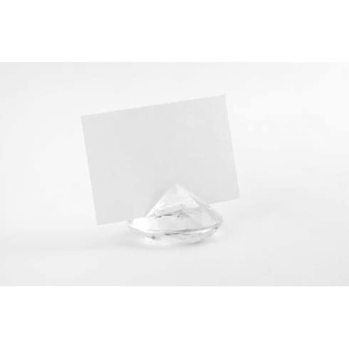 Bordkortholder - Diamant - Klar - 10 stk | bilde 1