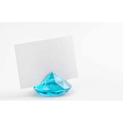 Bordkortholder - Diamant - Turkis - 10 stk | bilde 1
