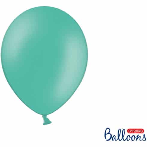 Ballonger - 27cm - Pastell Aquagrønn - 10 stk | bilde 1