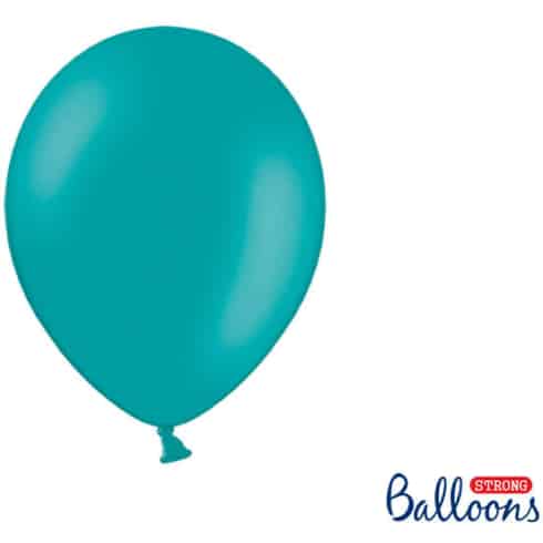Ballonger - 27cm - Pastell Laguneblå - 10 stk | bilde 1