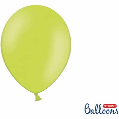 Ballonger - 27cm - Pastell Limegrønn - 10 stk | bilde 1