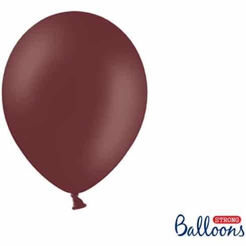 Ballonger - 27cm - Pastell Rødbrun - 10 stk | bilde 1