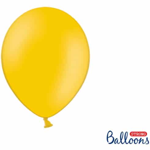 Ballonger - 27cm - Pastell Lys Orange - 10 stk | bilde 1