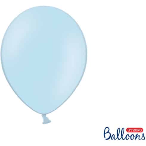 Ballonger - 27cm - Pastell Babyblå - 10 stk | bilde 1