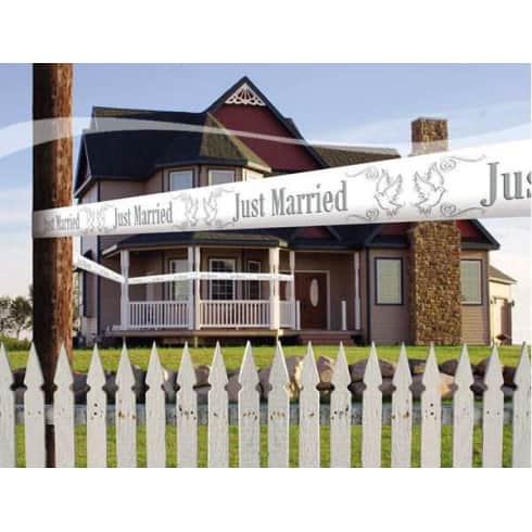 Markeringstape - Just Married - 15 meter | bilde 1