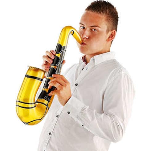Oppblåsbar Saksofon - 54 cm | bilde 1
