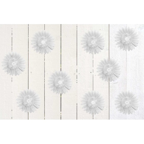 Blomstergirlander - Hvit med LED - 190 cm | bilde 1