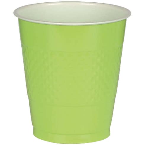 Kopper - Plastikk - 355ml - Grønn - 10 stk | bilde 1