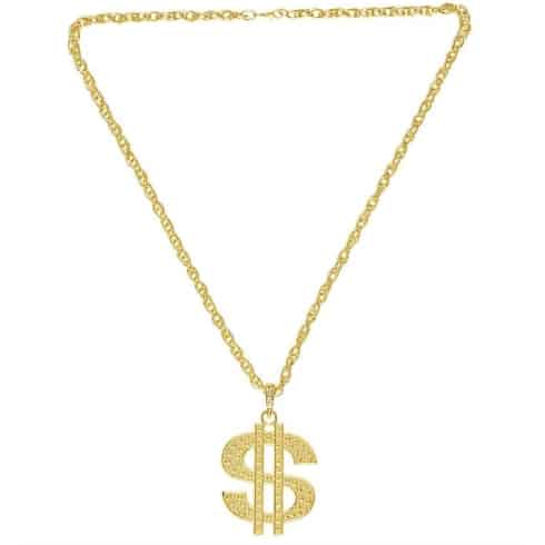 Gullkjede - Dollarsymbol | bilde 1
