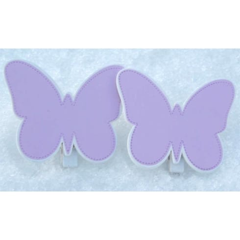 Sommerfugl bordkortholder med klype - Lavendel - 6 stk | bilde 1
