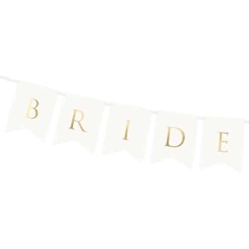 BRIDE GROOM - Banner - 15 x 155 cm - Hvit | bilde 1