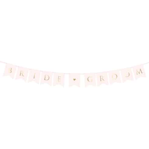 BRIDE GROOM - Banner - 15 x 155 cm - Lys rosa | bilde 4
