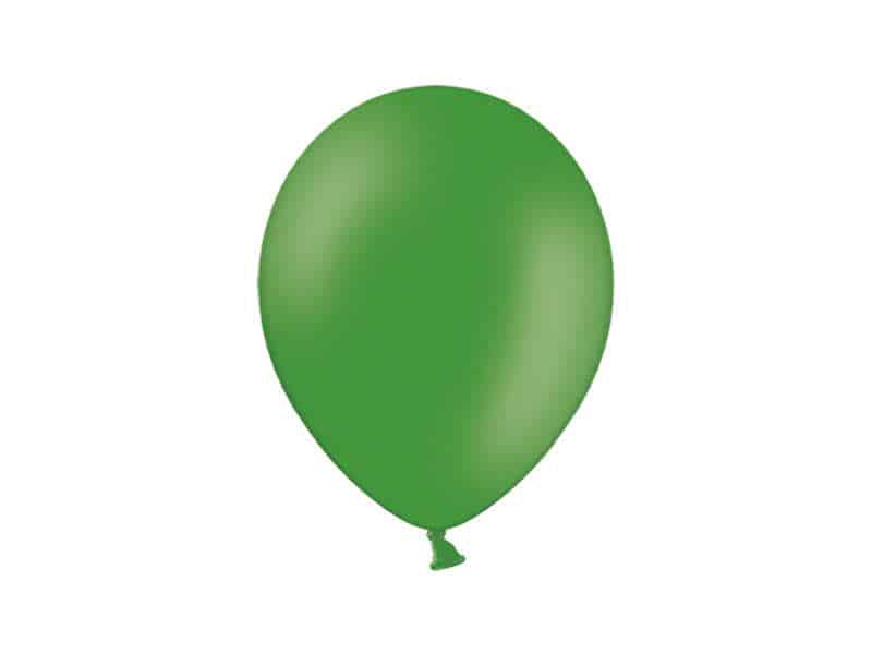 ballonger-smaragdgronn-pastell-10-stk